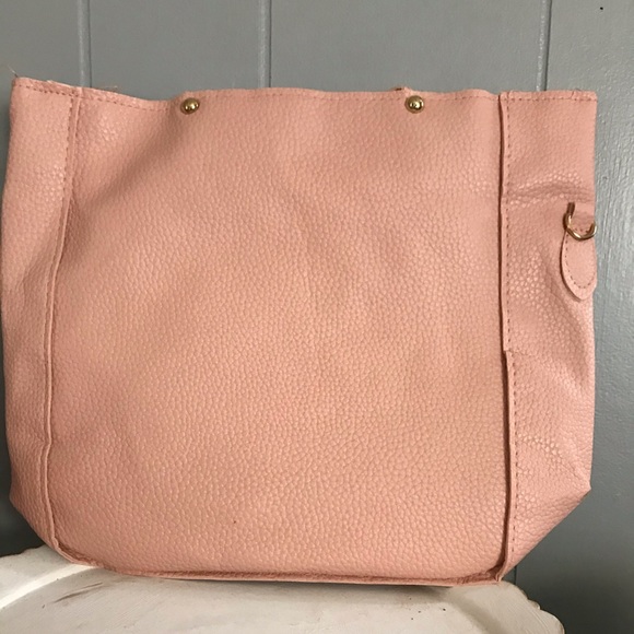 4 PIECE TOTE SHOULDER WRISTLET WALLET HANDBAG SET - Picture 9 of 16